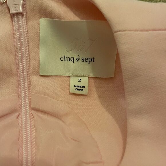 Cinq à Sept Windsor Tie-Waist Mini Dress Size 2 - Picture 9 of 11